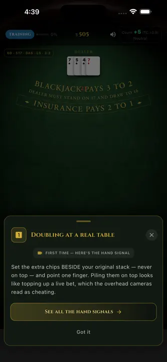 Blackjack Tutor: Card Counting screenshot 4