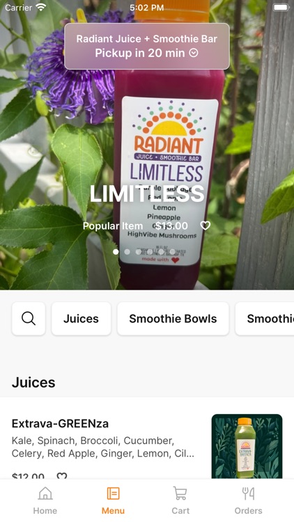 Radiant Juice and Smoothie Bar