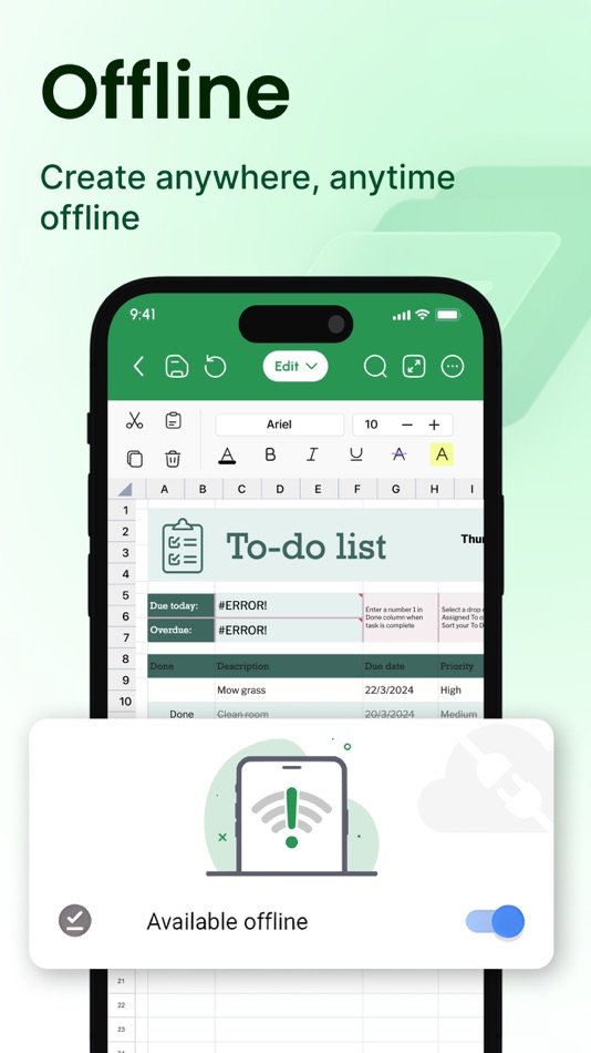 #3. XLSX Sheets: Edit Spreadsheet (iOS) Podle: Rhophi Analytics LLP