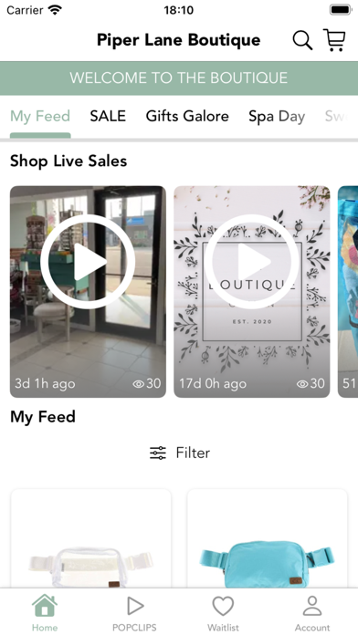 Piper Lane Boutique Screenshot