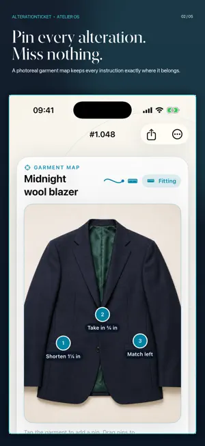 AlterationTicket: Tailor screenshot 2
