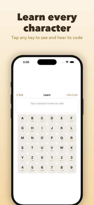 Morse Code Trainer & Practice Screenshot 8 of 8