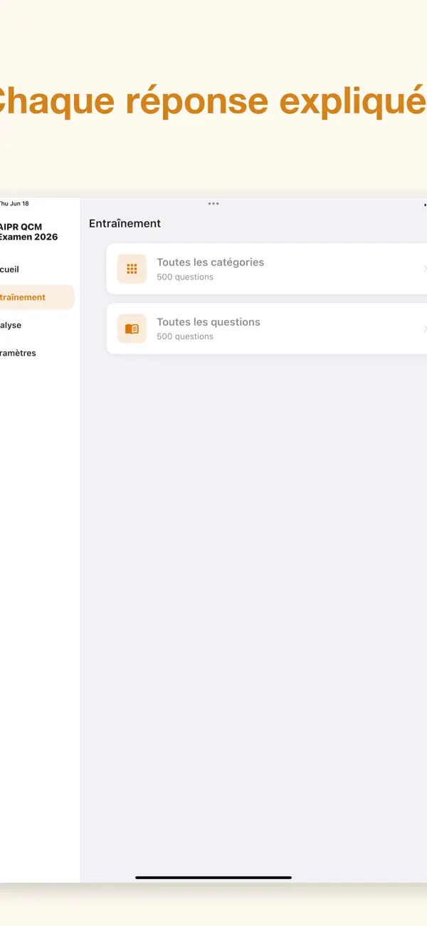 Screenshot #2 pour AIPR QCM Examen 2026