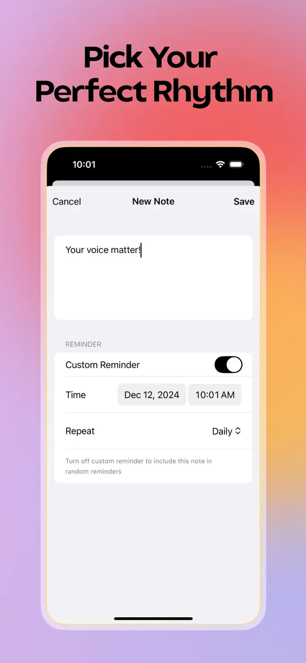Screenshot #3 pour Note To Self