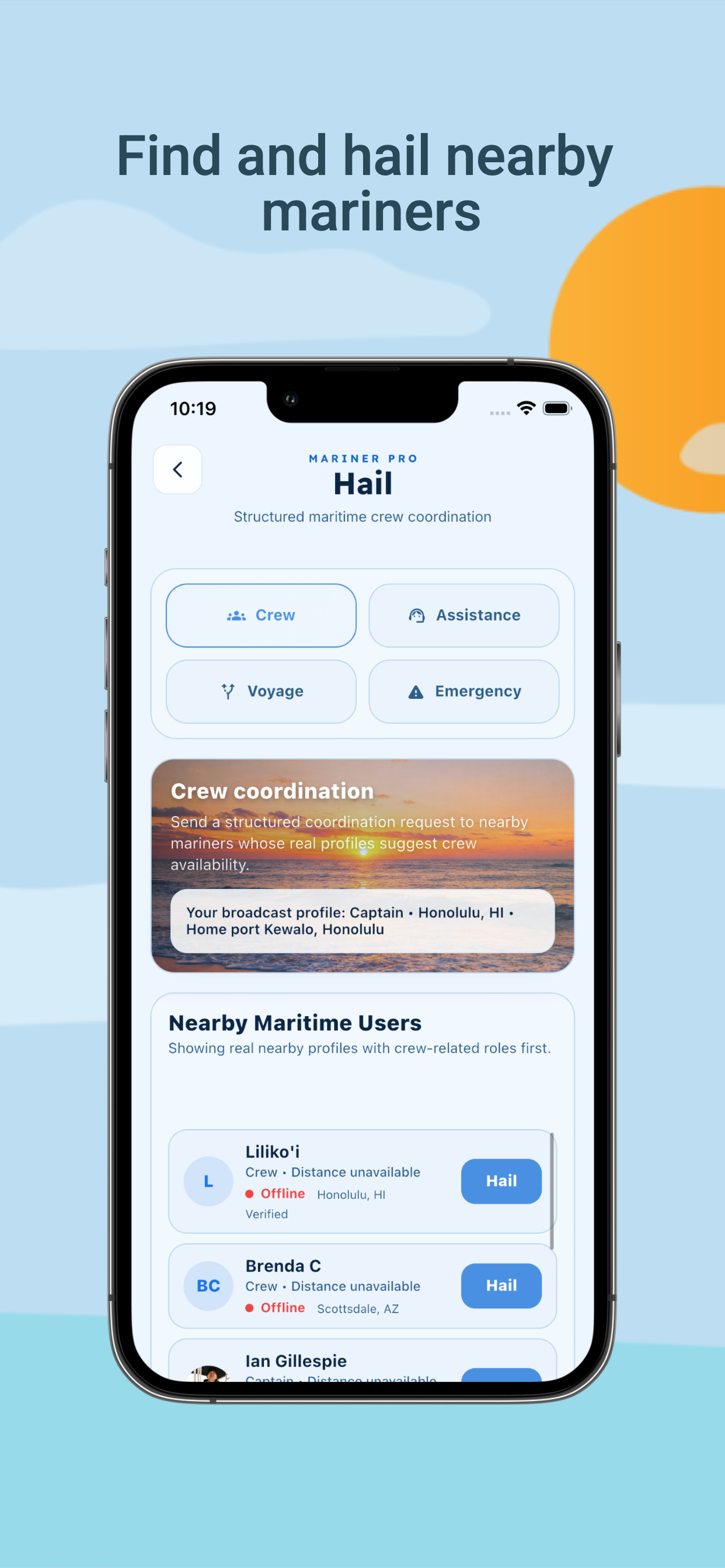 Mariner – Sail Work Connect