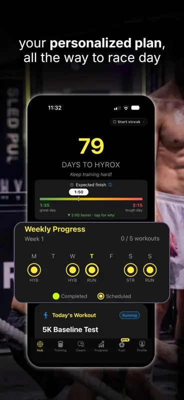 RoxHype: Your AI HYROX Coach screenshot 2 of 8