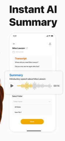 AI Notes Taker screenshot