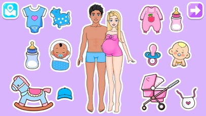 Paper Doll Dress Up DIY Games. Screenshot