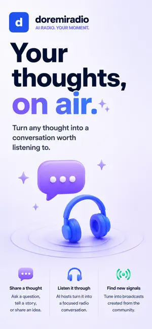 doremiradio: AI Radio screenshot 1