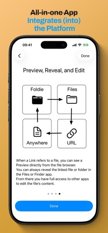 Foldie Links screenshot