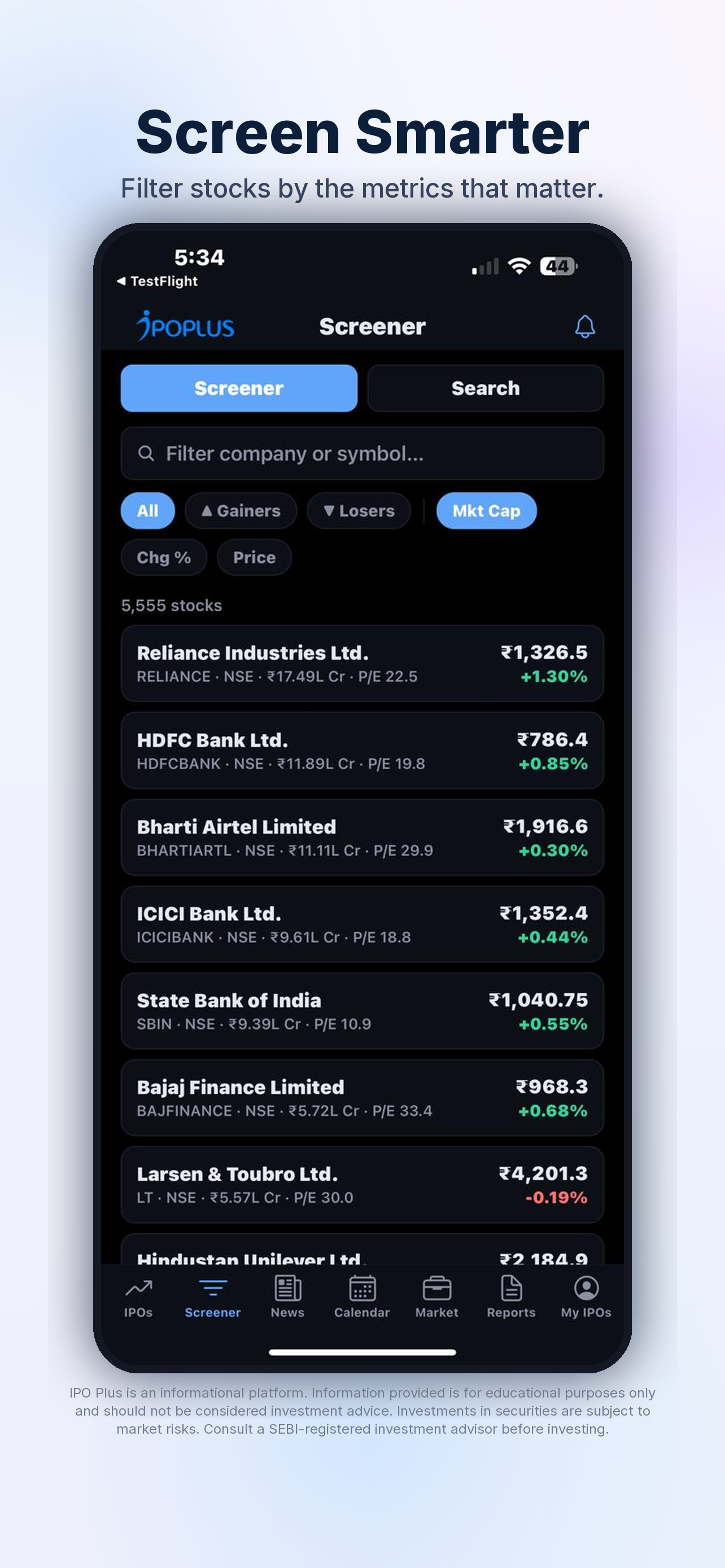 IPO Plus screenshot 5