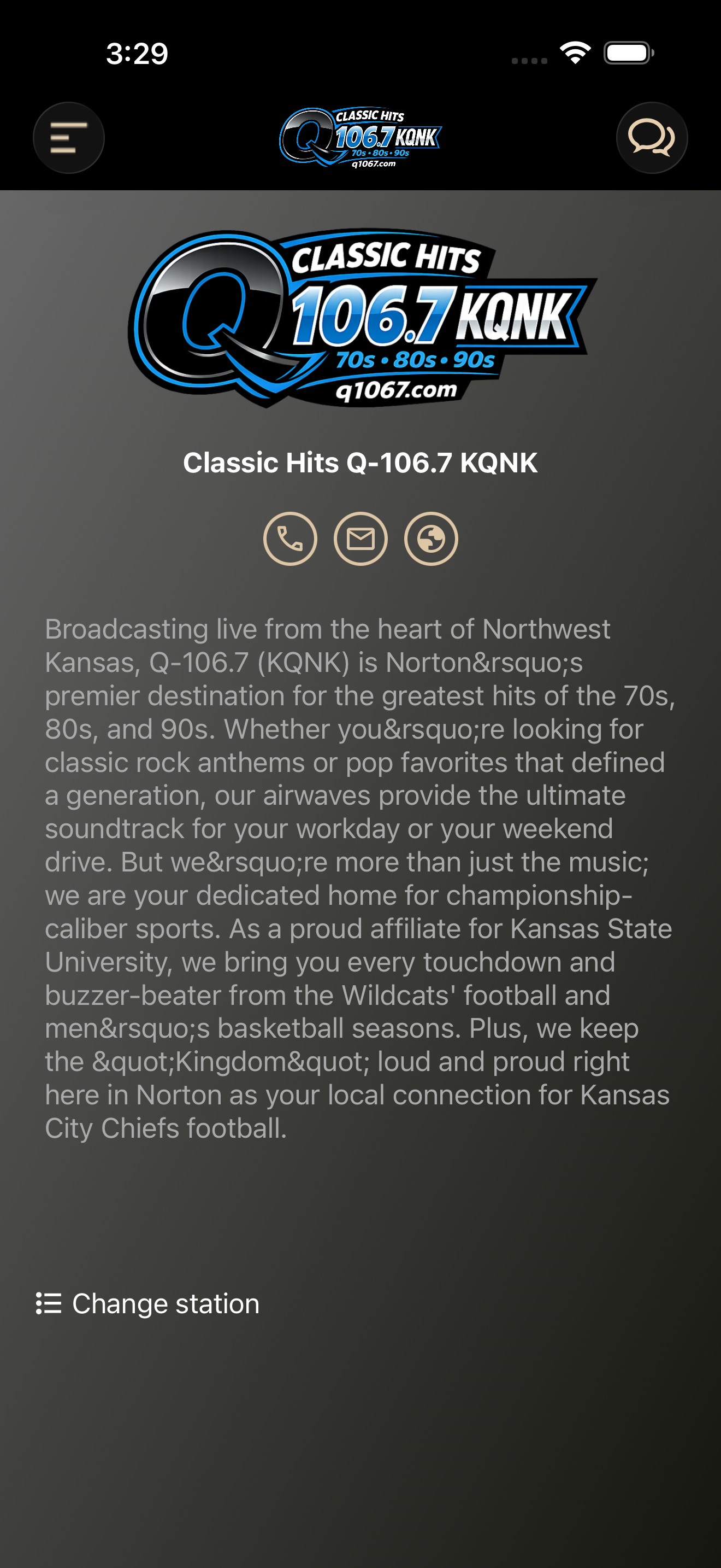 The KQNK App screenshot 6