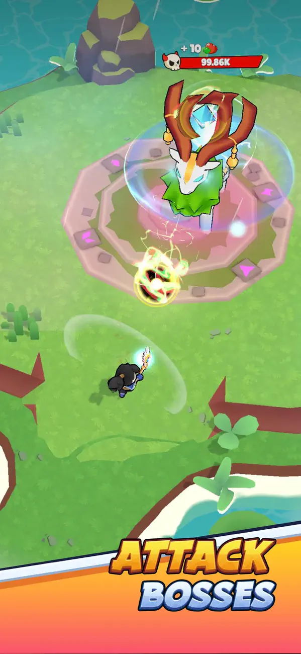 Skull Hero : XP Farm RPG iOS Mod IPA screenshot 5 - iOS game interface
