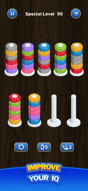 Nut Sort: Color Puzzle Games screenshot 3