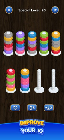 Nut Sort: Color Puzzle Games screenshot 3