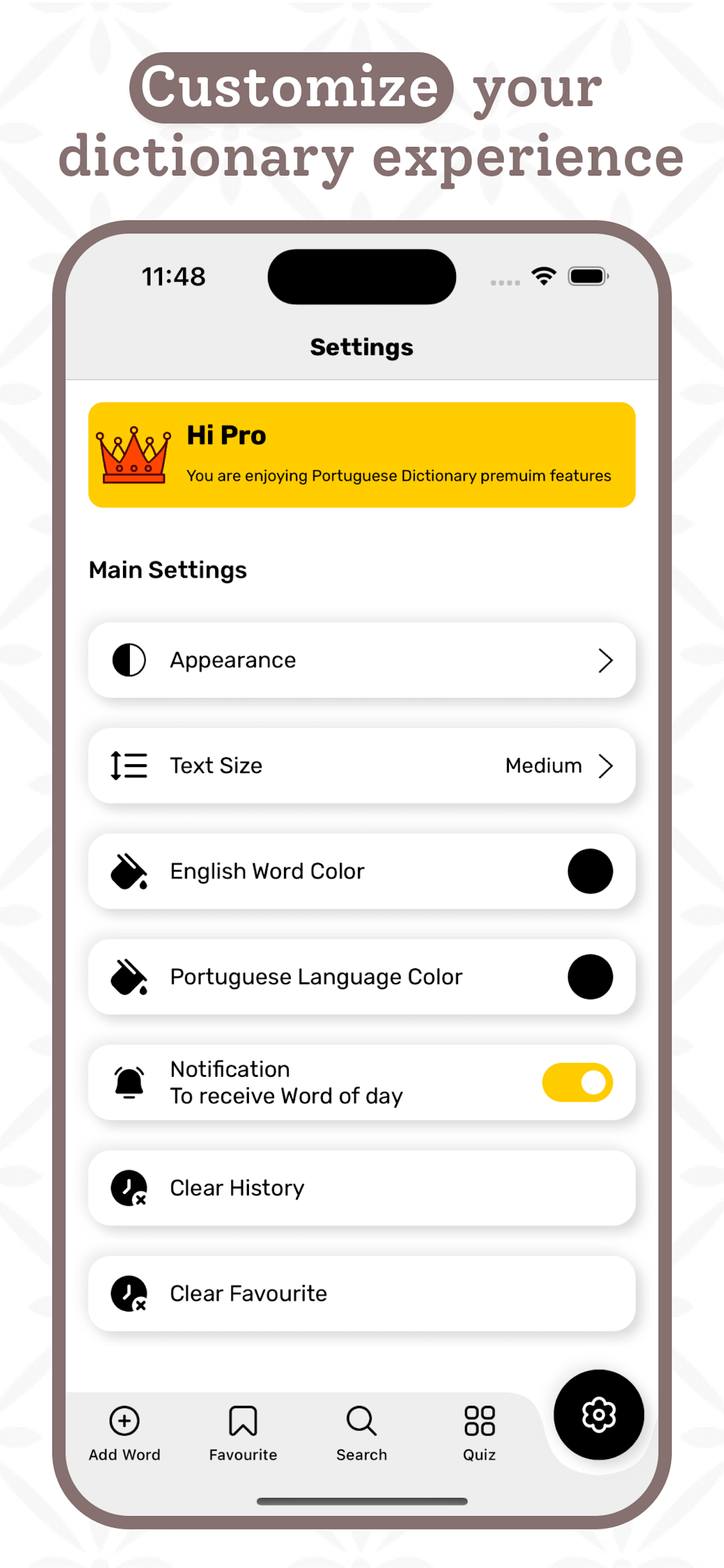 Portuguese Dictionary App screenshot 7