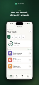 Healthyfie - Meal Planner screenshot