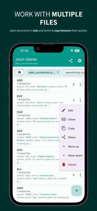 Json Genie: JSON Editor/Viewer Screenshot 7 of 8