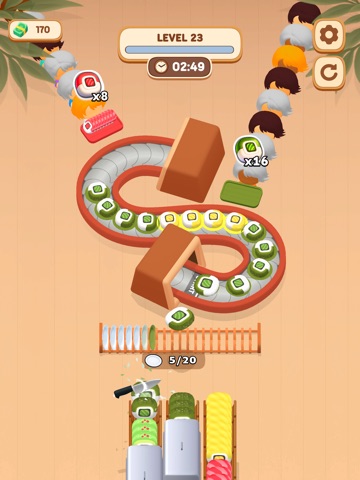 Sushi Shot! iPad screenshot