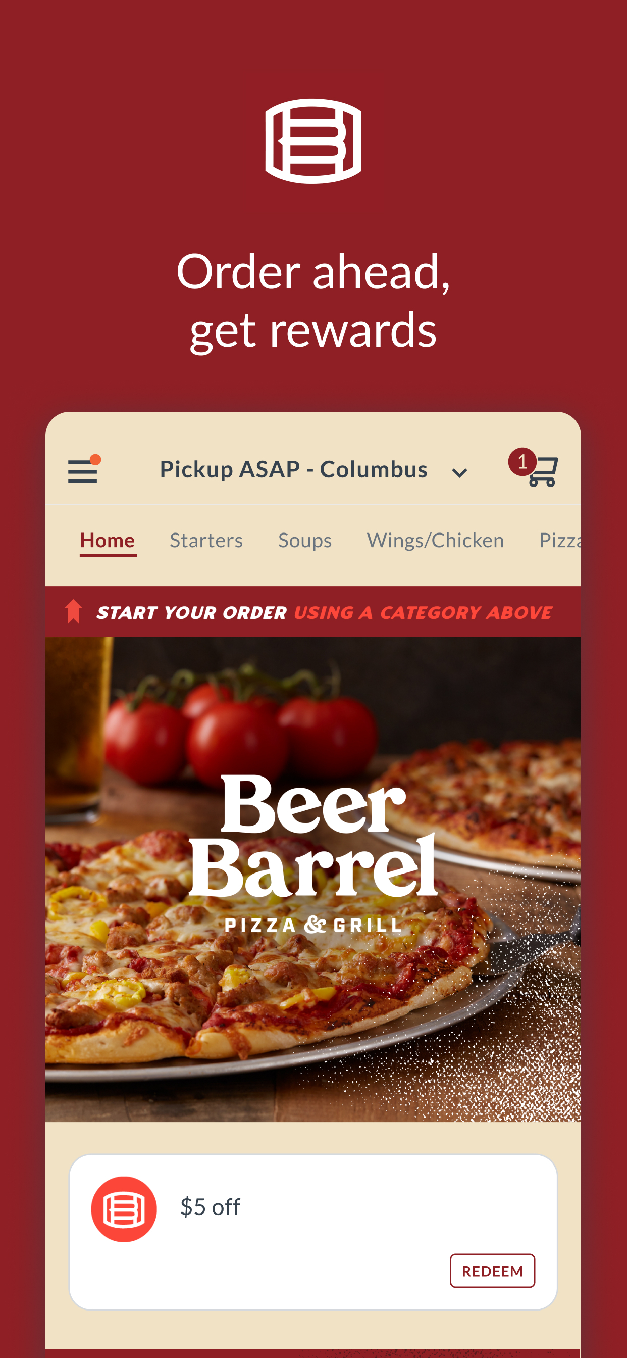 Beer Barrel Pizza & Grill