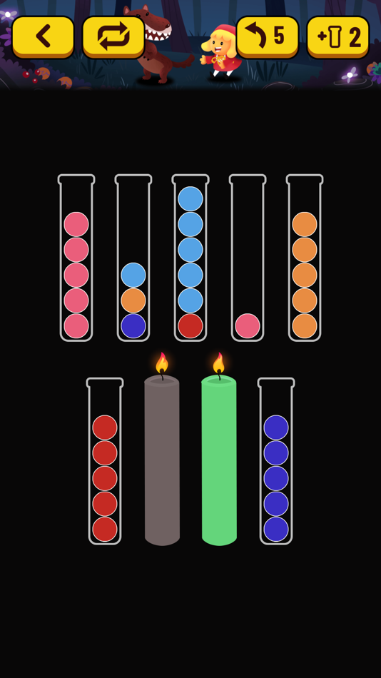 #2. Ball Sort Puzzle (iOS) Bởi: HM Games Pty Ltd