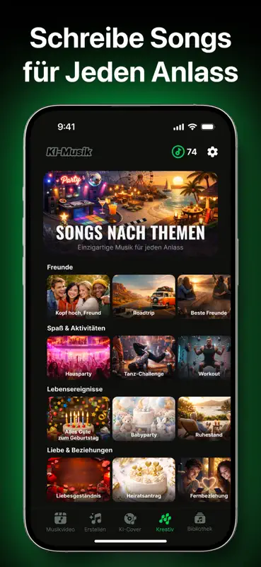 AI Music: Cover & Song Maker screenshot 3 of 7