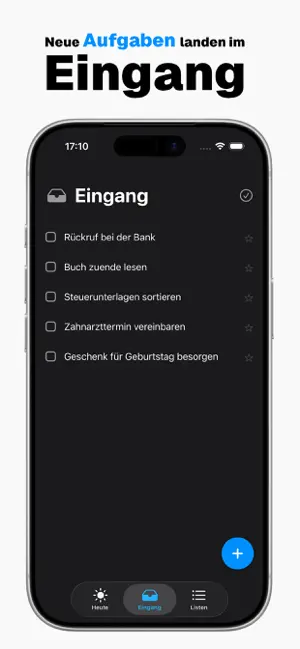 Xdo - die Todo App iPhone screenshot 1