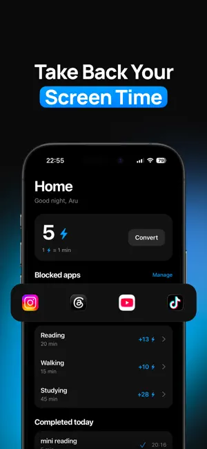 Align: Screen Time Blocker screenshot 1