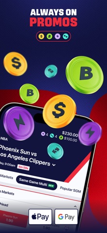 DonnieBet - Online Betting iPhone screenshot 3