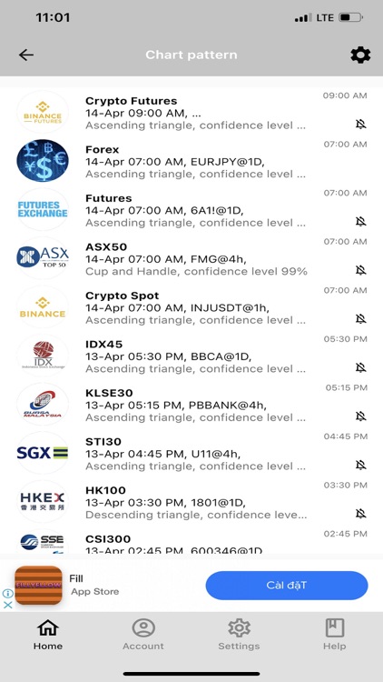 AI Chart Pattern Scanner