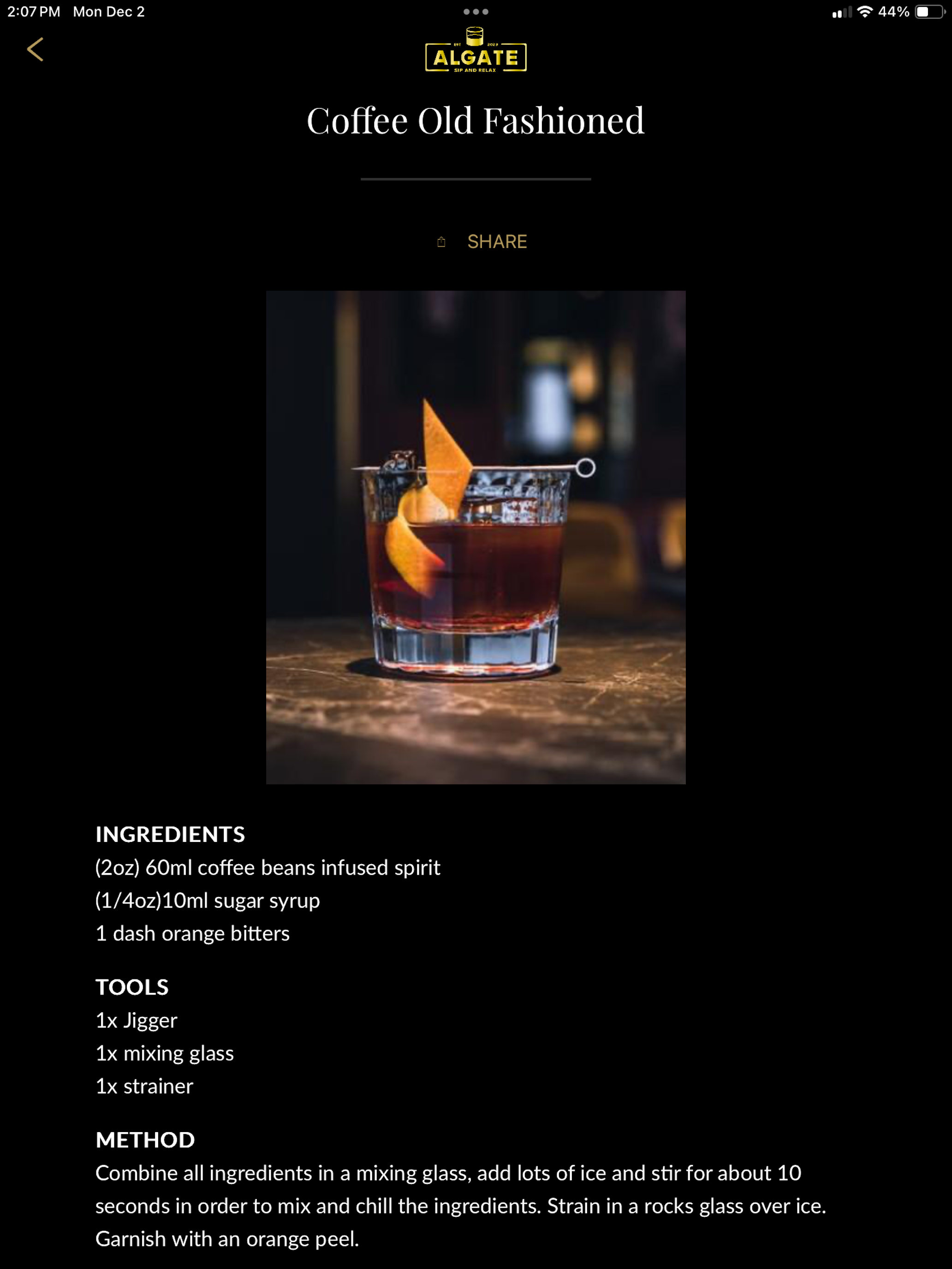 Algate: DIY Whiskey Infusion screenshot 10
