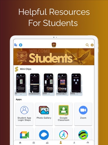 JPL School of Excellence iPad screenshot
