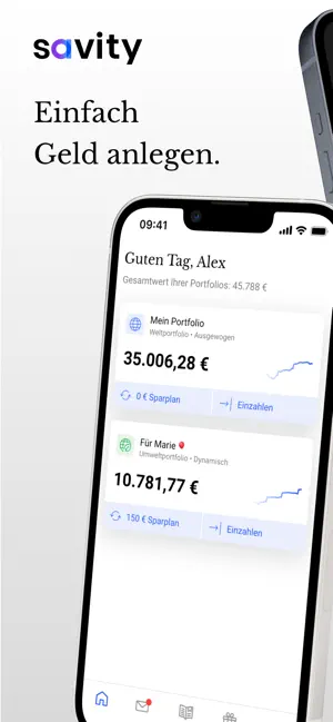 Savity screenshot 1