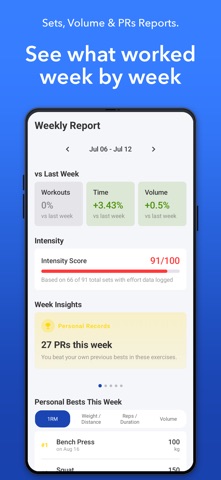 Gymbro: Workout Tracker & Log Screenshot 2 of 6