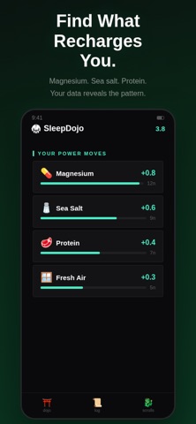 SleepDojo: 90 days program screenshot