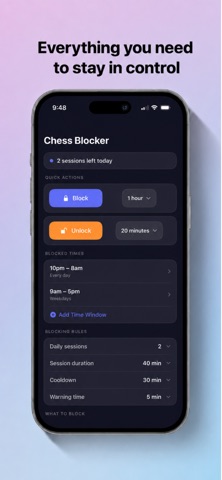 ChessZen - Screen Time Control screenshot