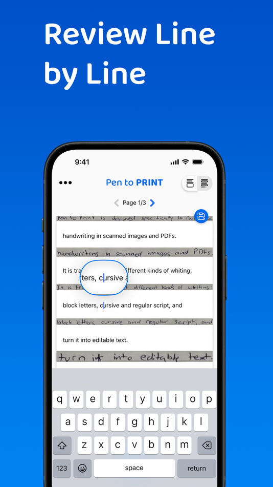 #10. PenToPRINT Handwriting to Text (iOS) 由: Serendi LTD