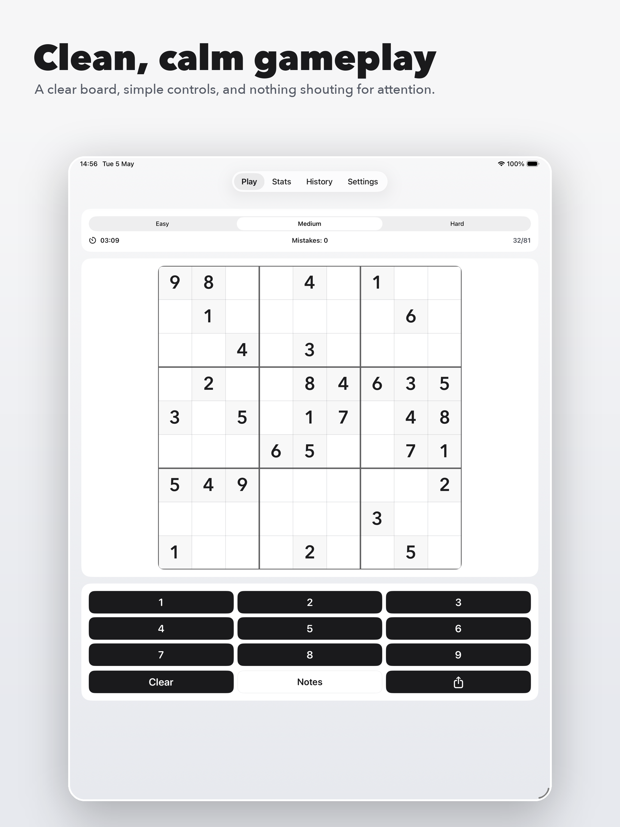 Quiet Sudoku