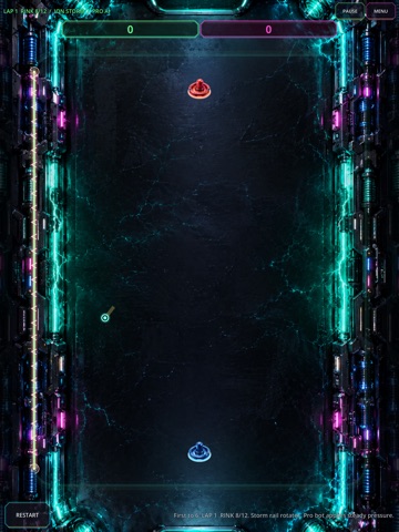 Retro Air Hockey: Level Run iPad screenshot