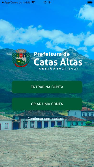 Catas Altas Inteligente Screenshot