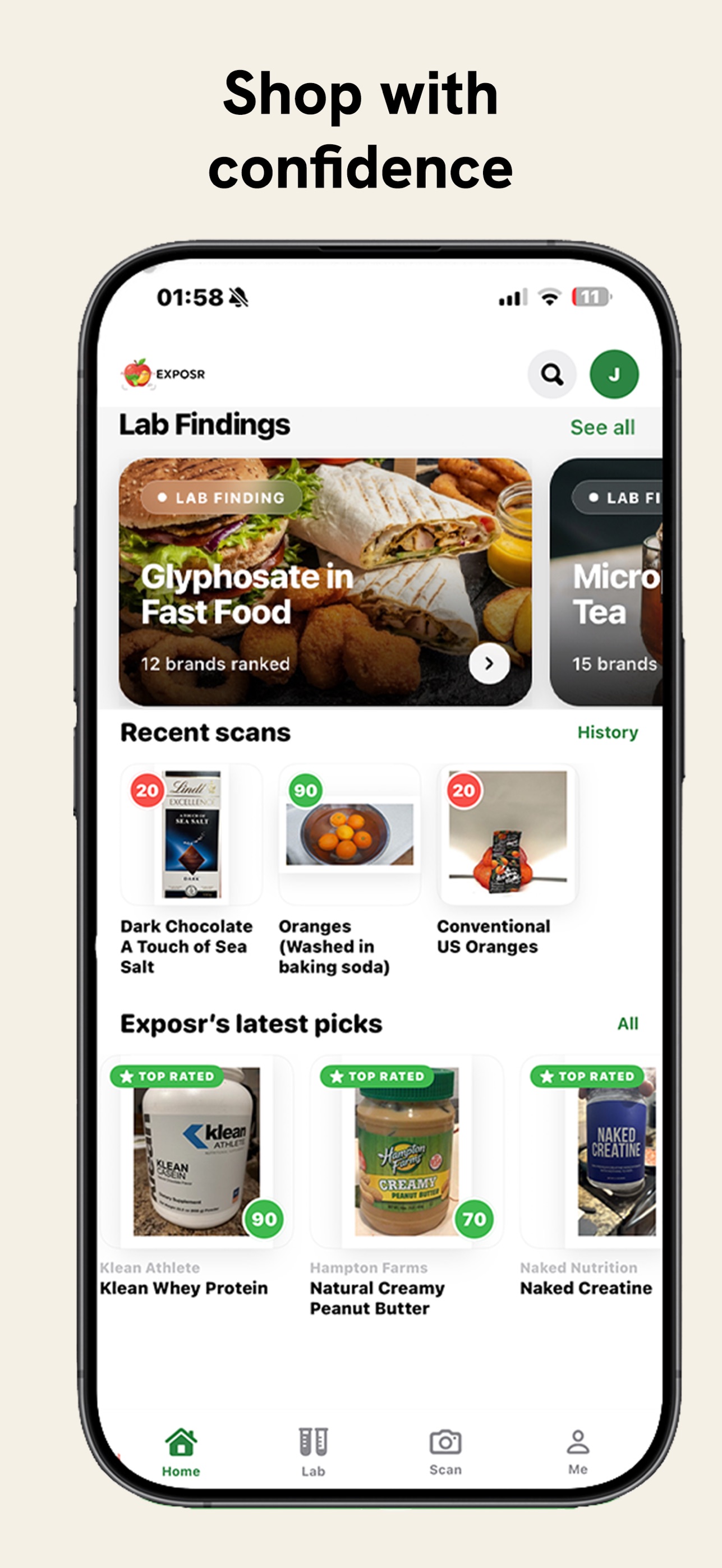 Screenshot 5 of Exposr - Food Product Scanner