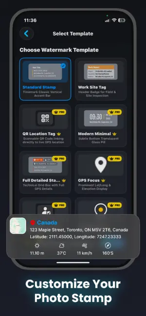 LocaStamp - GPS Camera Stamp screenshot 2