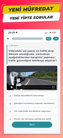 Ehliyet Soruları 2026 EhliJET screenshot