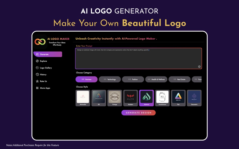 #3. Logo Maker : AI Logo Generator (macOS) 由: Muhammad Moeez