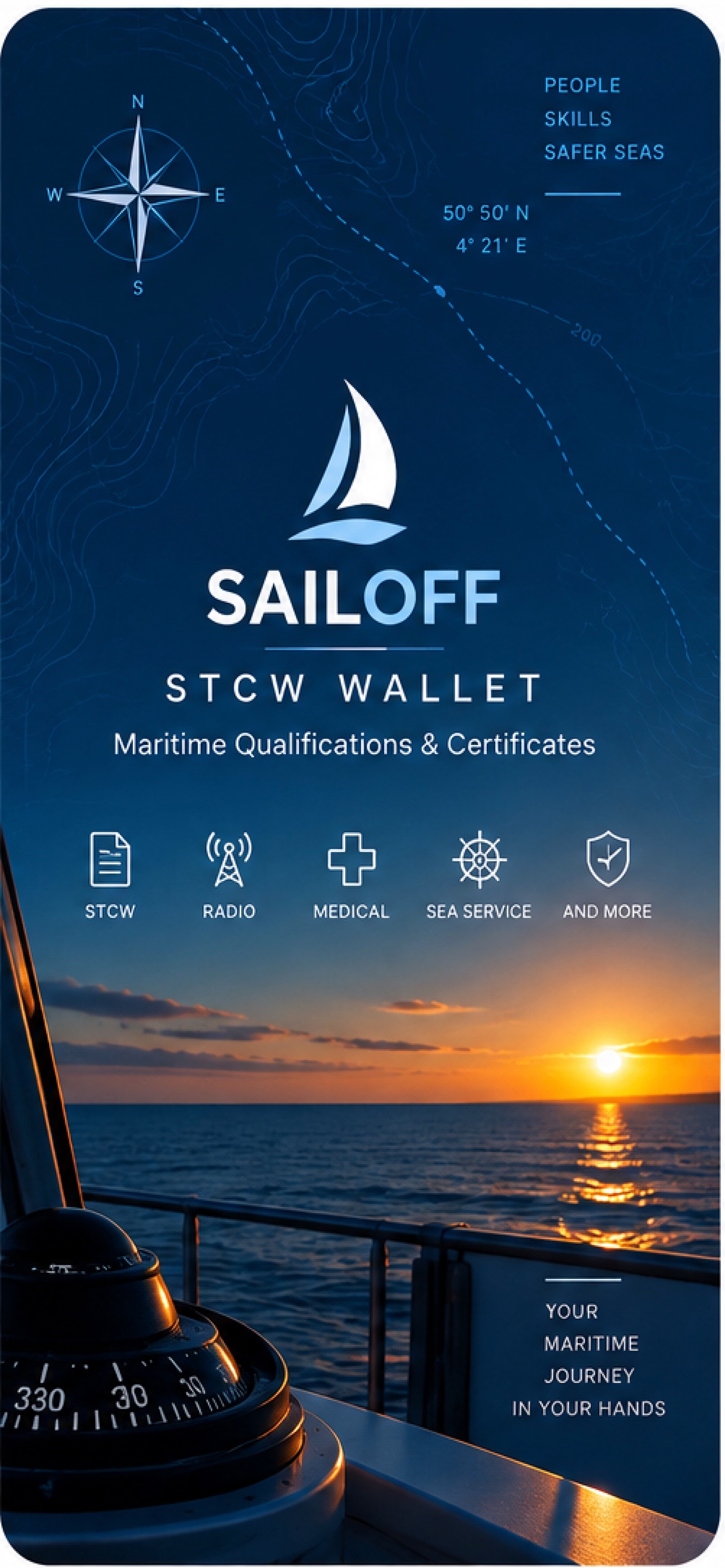 Screenshot 1 of SailOff STCW Wallet