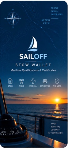 SailOff STCW Wallet screenshot