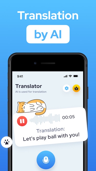 Cat Translator – Pet to Human Screenshot