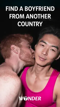 Wonder: Global Dating for Gays iPhone image 1