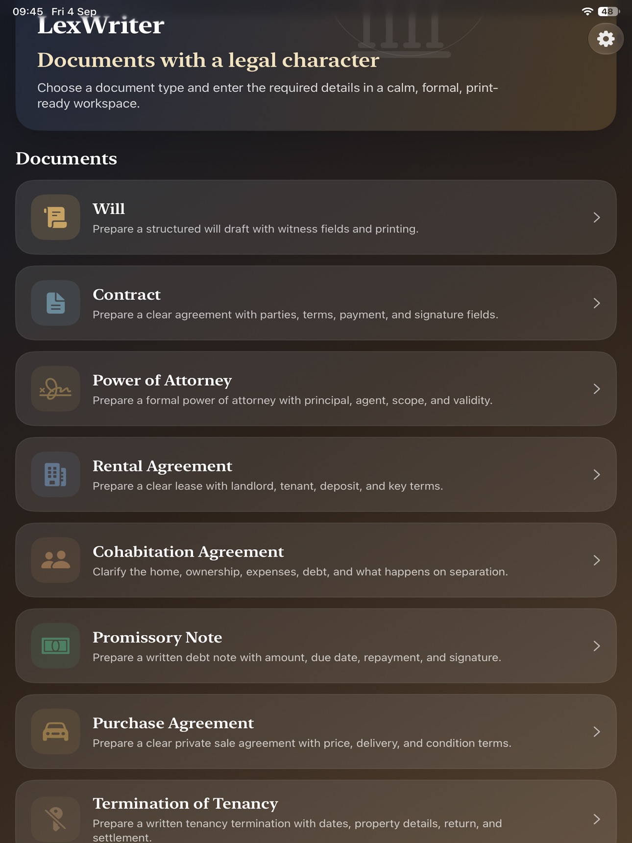 Screenshot 10 of LexWriter