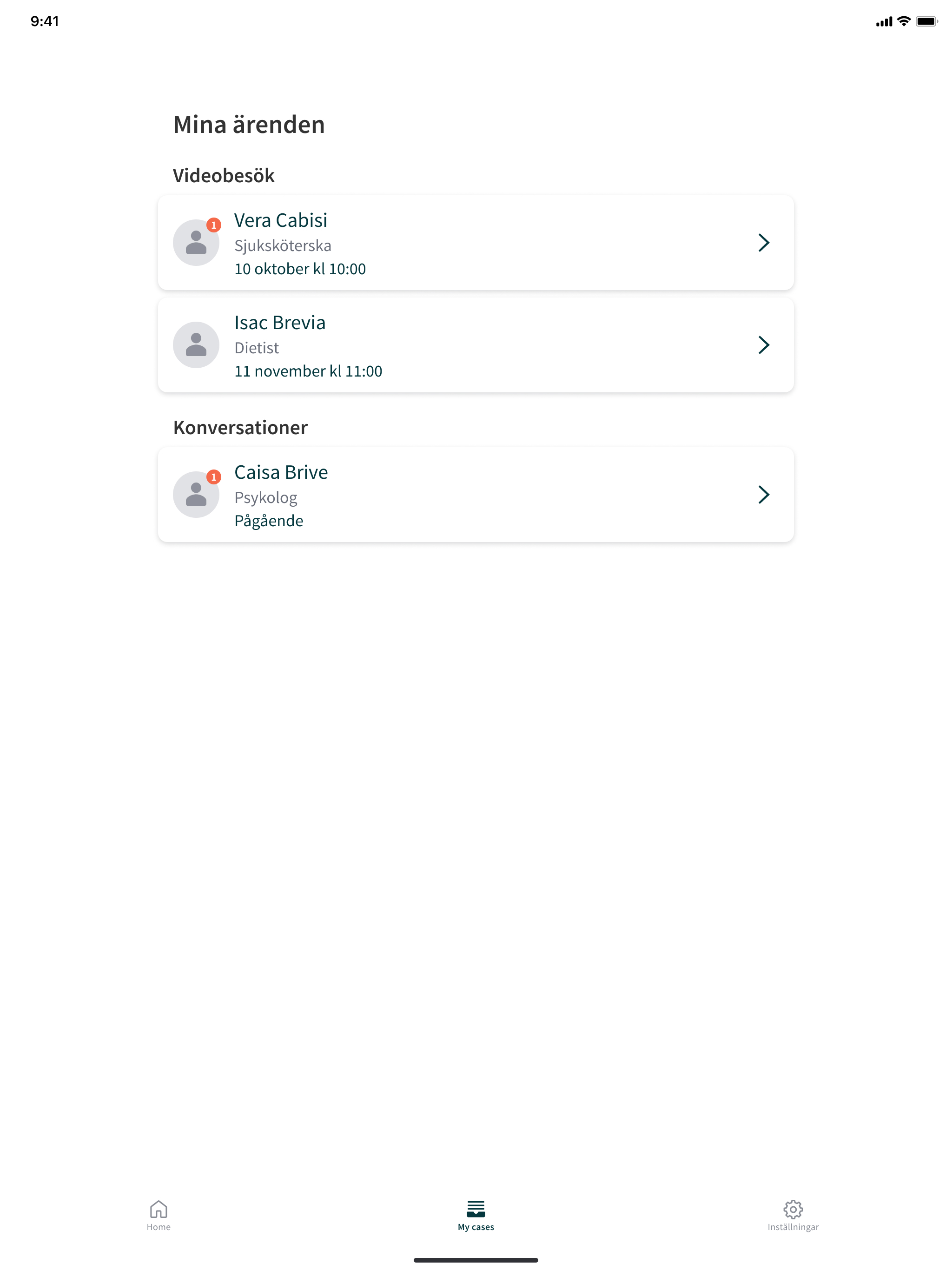 Aleris - vård i mobilen screenshot 14